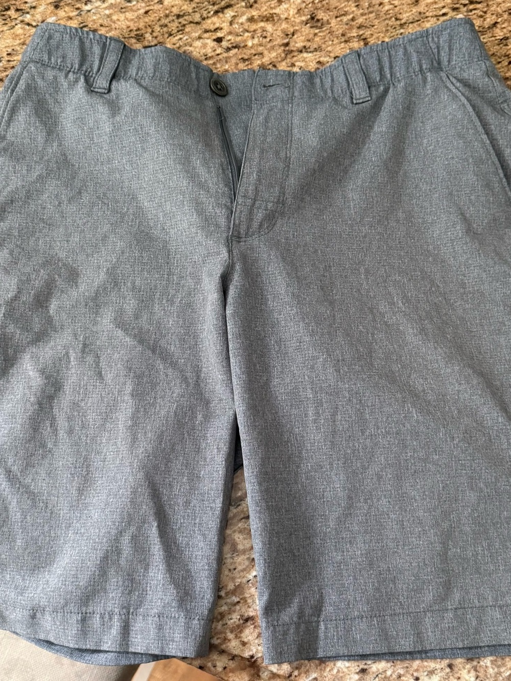 Under Armour Men's Gray Casual Shorts Golf shorts